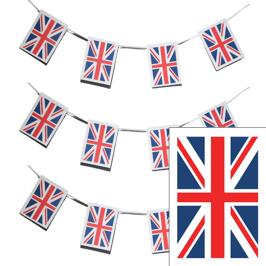 Union Jack Bunting 10 Flags