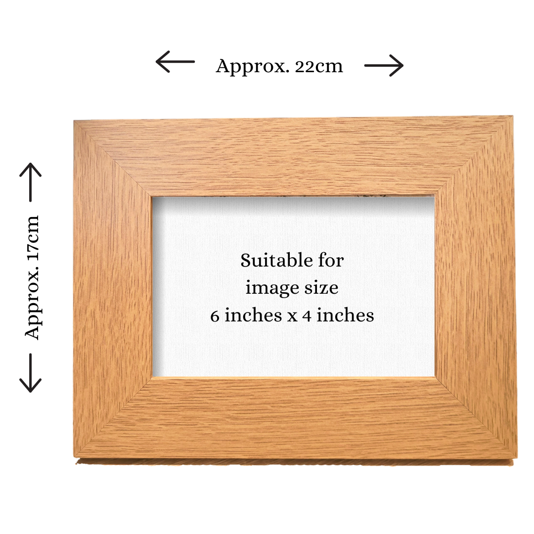 Second Ave Oak 6x4 Landscape Picture Photo Frame I Love My Mum Gift Mother's Day