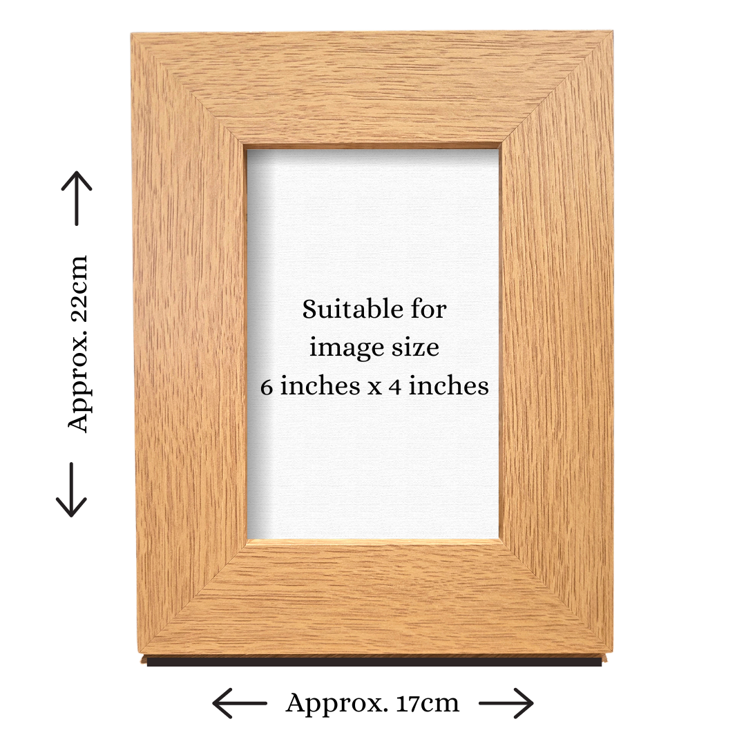 Second Ave Oak 6x4 Portrait Picture Photo Frame I Love My Auntie Gift