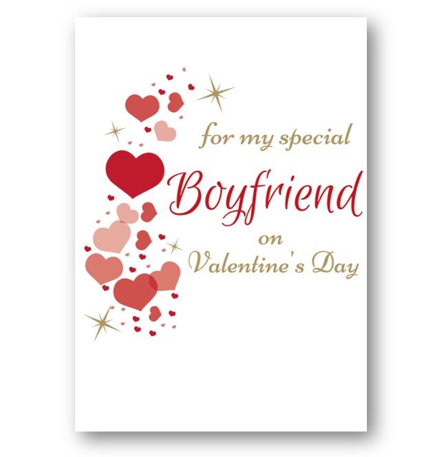 Second Ave Boyfriend Valentine Card For Him Cute Romantic Heart Card - Design 6