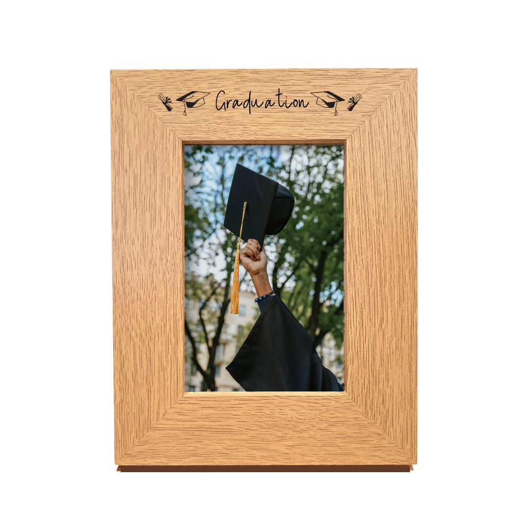 Second Ave Graduation Oak 6x4 Portrait Picture Photo Frame Gift