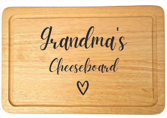 Second Ave Grandma's Cheeseboard Kitchen Rectangle Chopping Board Cheese Board Birthday Xmas Mother's Day Gift