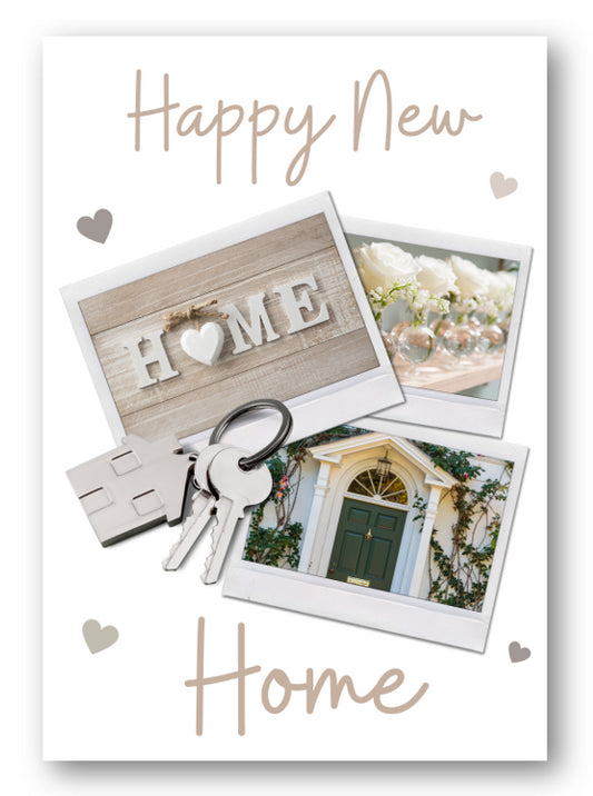 Second Ave New Home Congratulations Card Greetings Card - Design 3