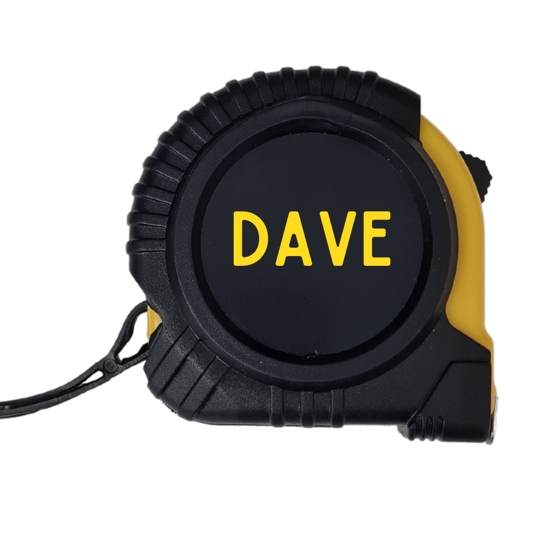 Second Ave Personalised Name 3m/10ft Retractable Tape Measure Xmas Birthday Father's Day Gift