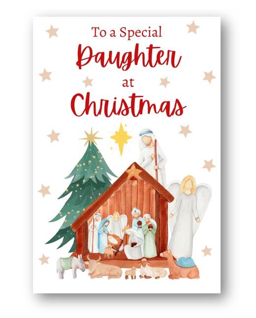 Second Ave Daughter Christmas Nativity Xmas Holiday Festive Greetings Card