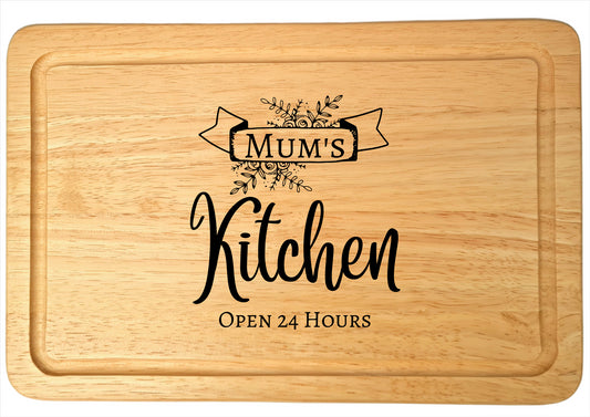 Second Ave Personalised Name Kitchen Rectangle Chopping Board Cheese Board Birthday Xmas Gift