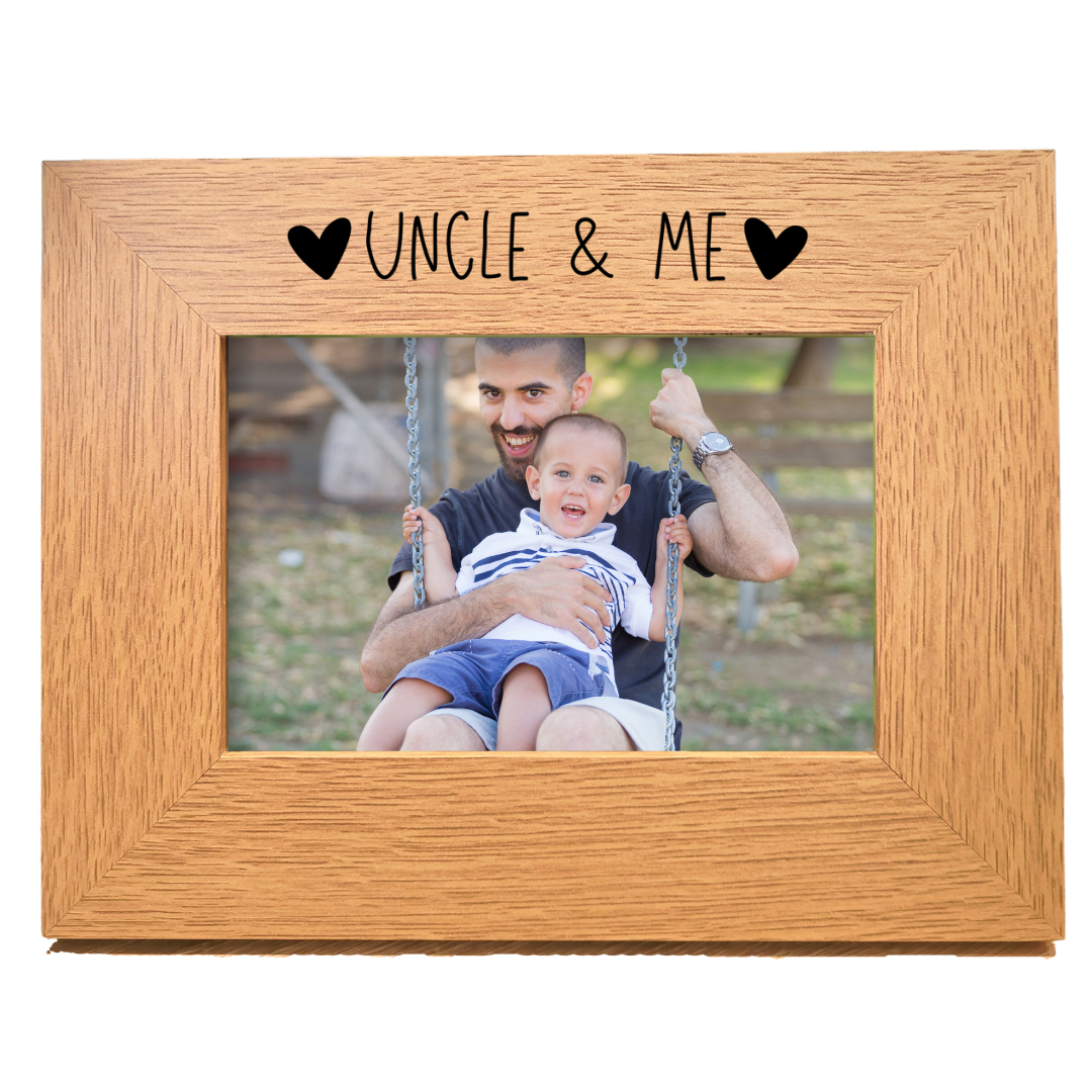 Second Ave Oak 6x4 Landscape Picture Photo Frame Uncle & Me Gift