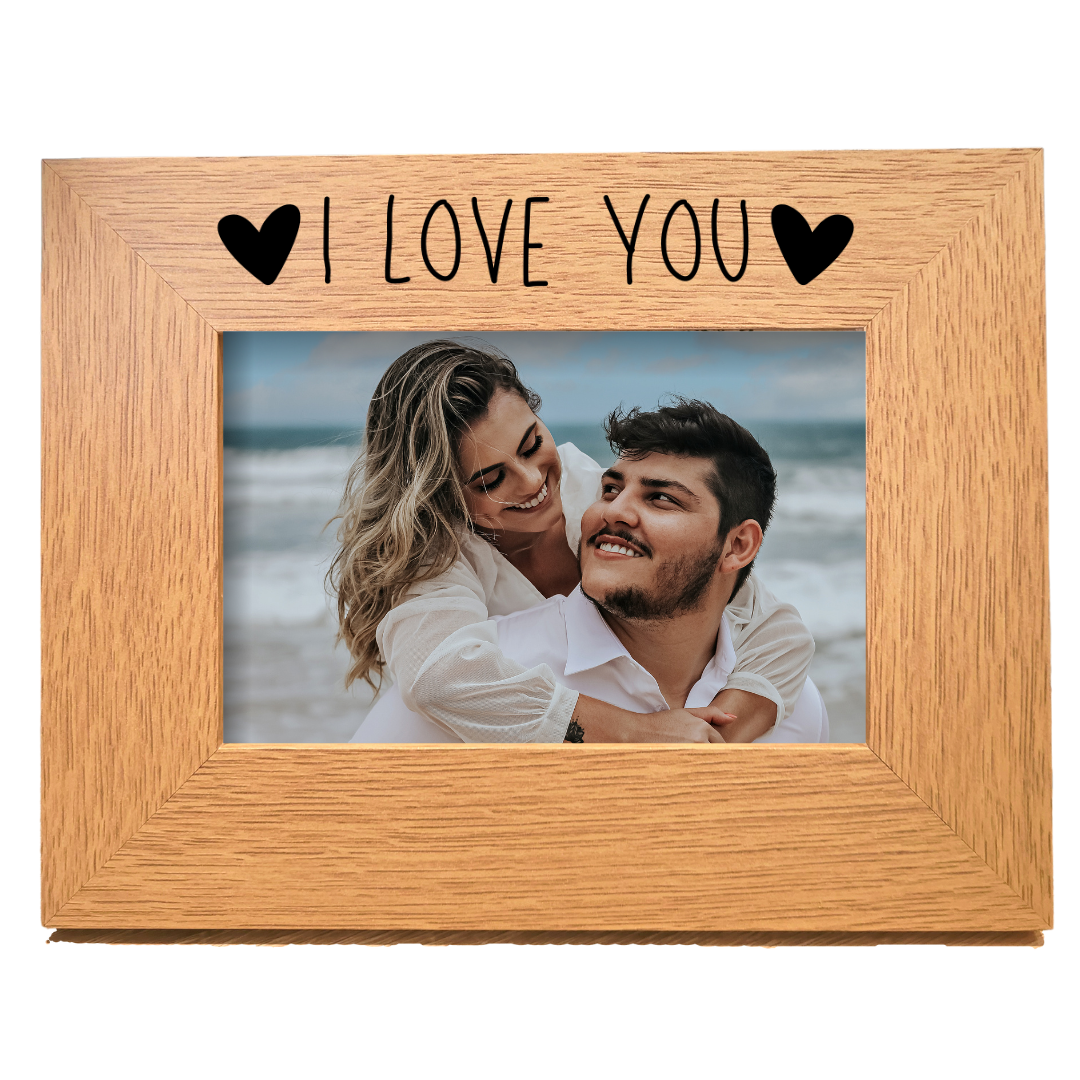 Second Ave Oak 6x4 Landscape Picture Photo Frame I Love You Gift