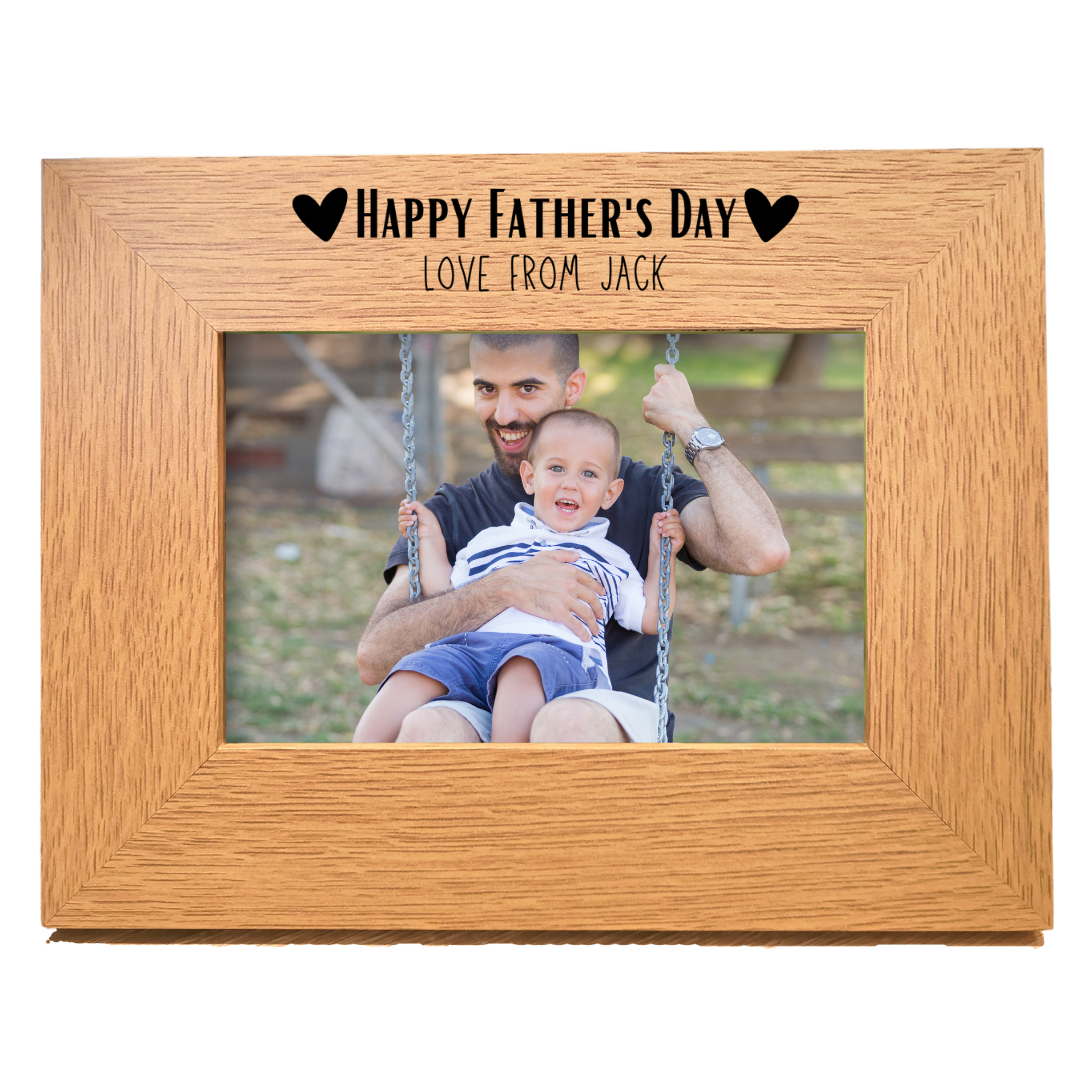 Second Ave Oak 6x4 Landscape Picture Photo Frame Happy Father's Day Gift