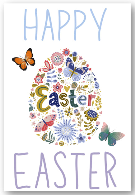 Second Ave Happy Easter Card Greetings Card - Design 4