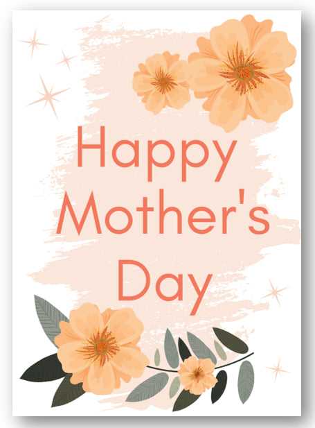 Second Ave Cute Happy Mother's Day Card For Mum With Flowers - Design 6