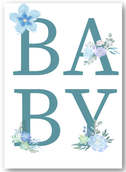 Second Ave Baby Boy Newborn Baby Congratulations Card