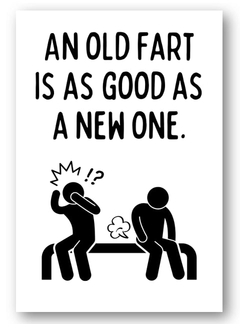 Second Ave Funny Old Fart Happy Birthday Greetings Card