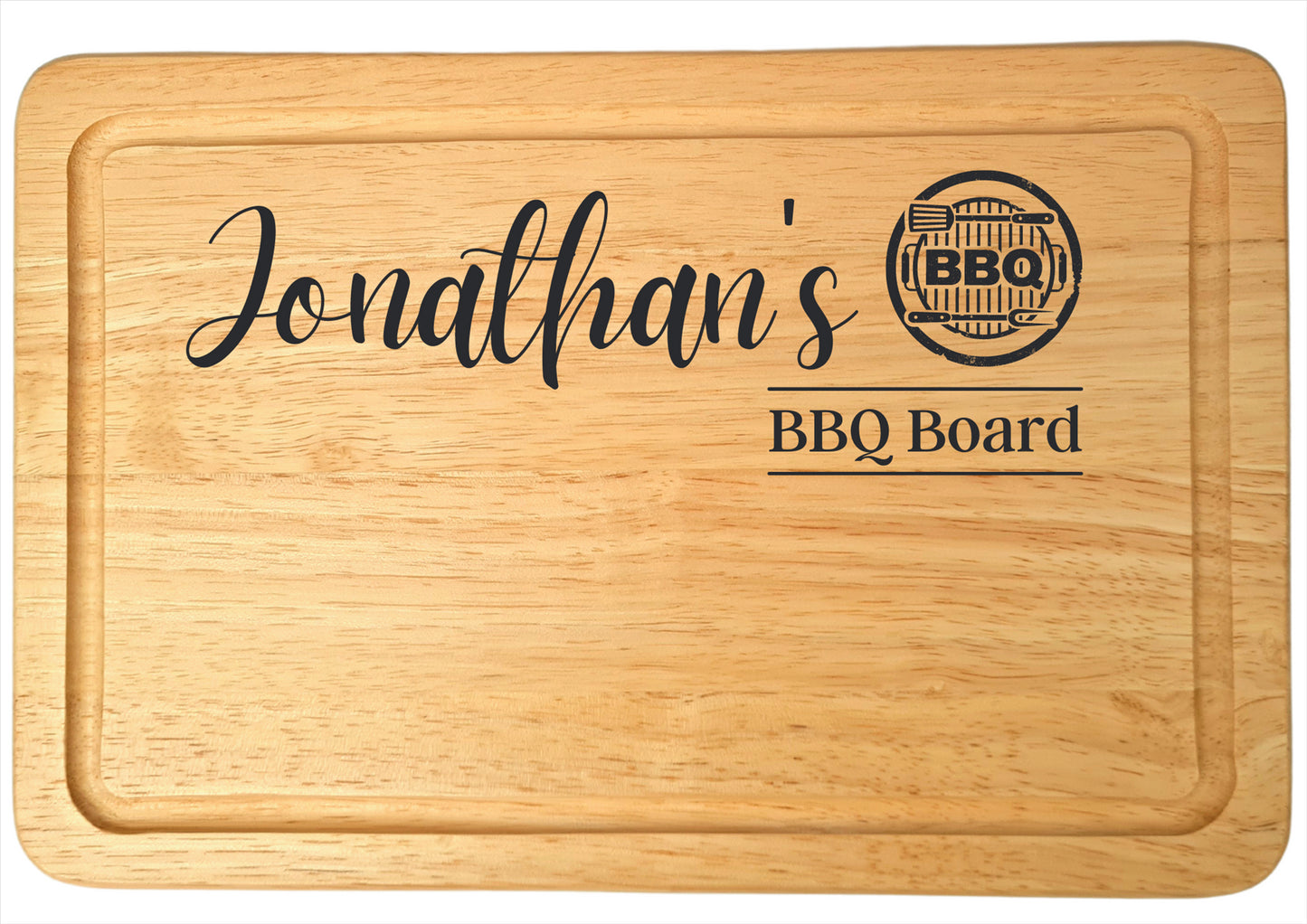 Second Ave Personalised BBQ Board Kitchen Rectangle Chopping Board Birthday Xmas Gift