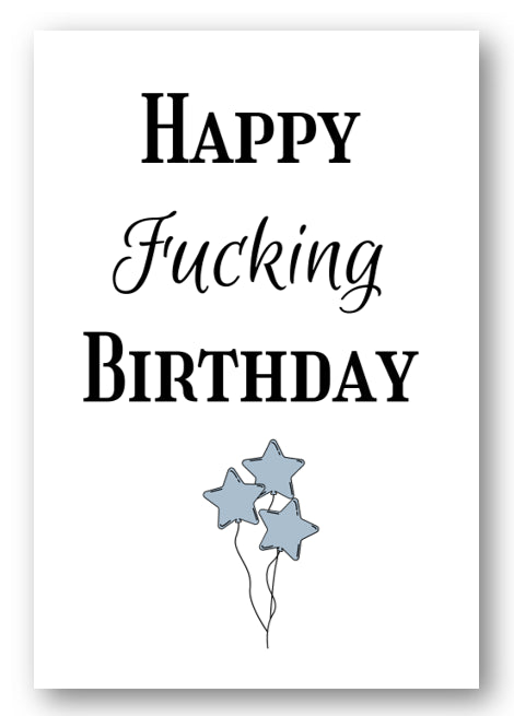 Second Ave Funny Rude Happy Birthday Joke Happy Birthday Card