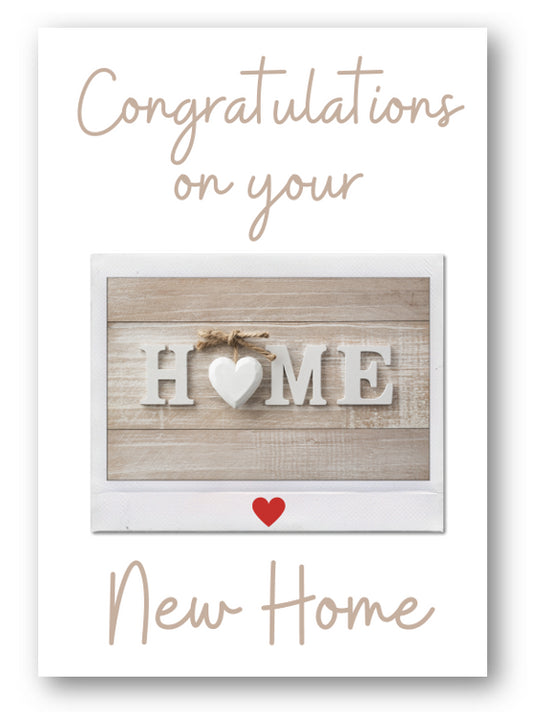 Second Ave New Home Congratulations Card Greetings Card - Design 2