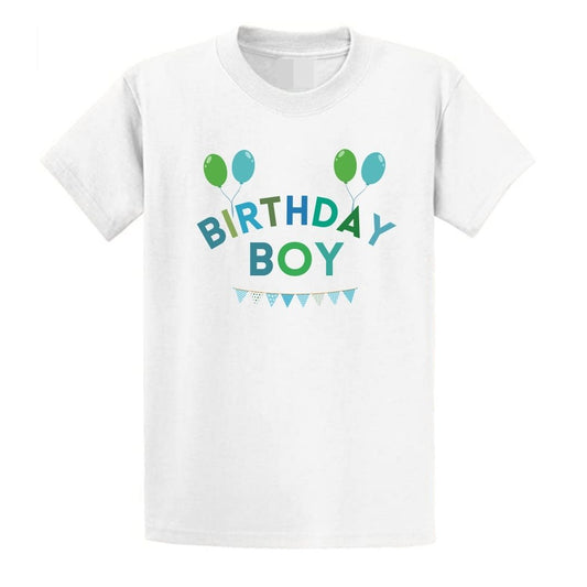 Second Ave Baby/Children's Birthday Boy Celebration White T Shirt Boys Top