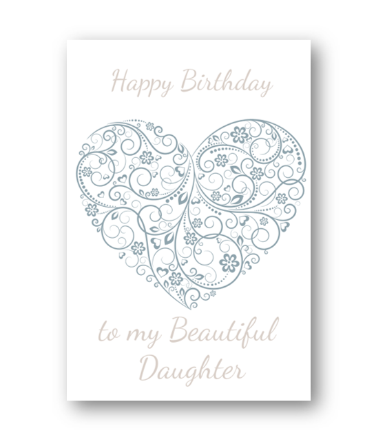 Second Ave Daughter Birthday Card For Her Greetings Card