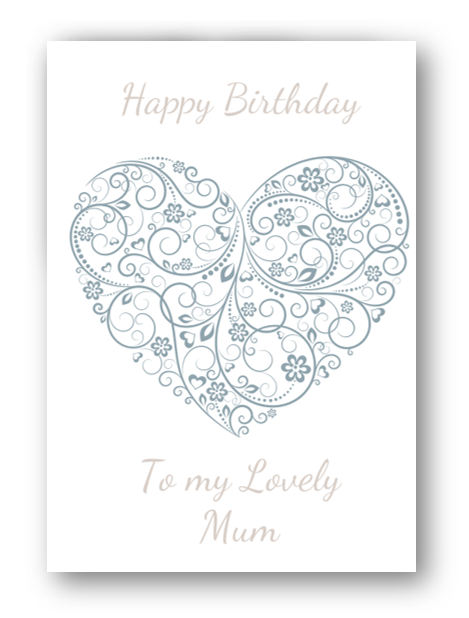 Second Ave Mum Birthday Card For Her Greetings Card