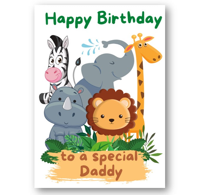 Second Ave Daddy Children's Kids Birthday Card For Him Greetings Card