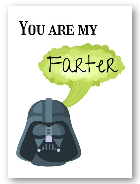 Second Ave Funny You Are My Farter Dad Joke Happy Birthday Card