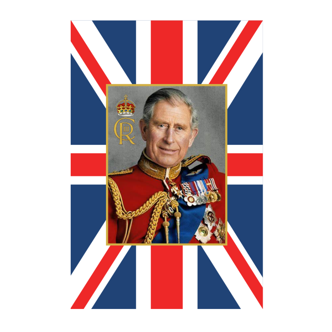 Second Ave 20ft King Charles III Royal Coronation Great Britain Celebration Decoration 20pcs Bunting