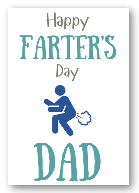 Second Ave Funny Happy Farter's Day Joke Father's Day Card For Dad