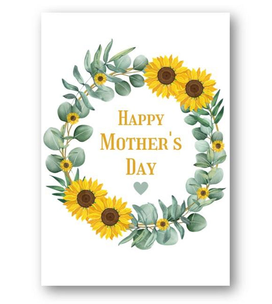 Second Ave Sunflower Happy Mother's Day Card For Mum Mummy Nan Nanny Grandma