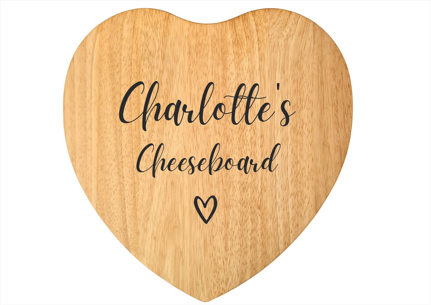 Second Ave Personalised Name Cheeseboard Kitchen Heart Chopping Board Cheese Board Birthday Xmas Gift