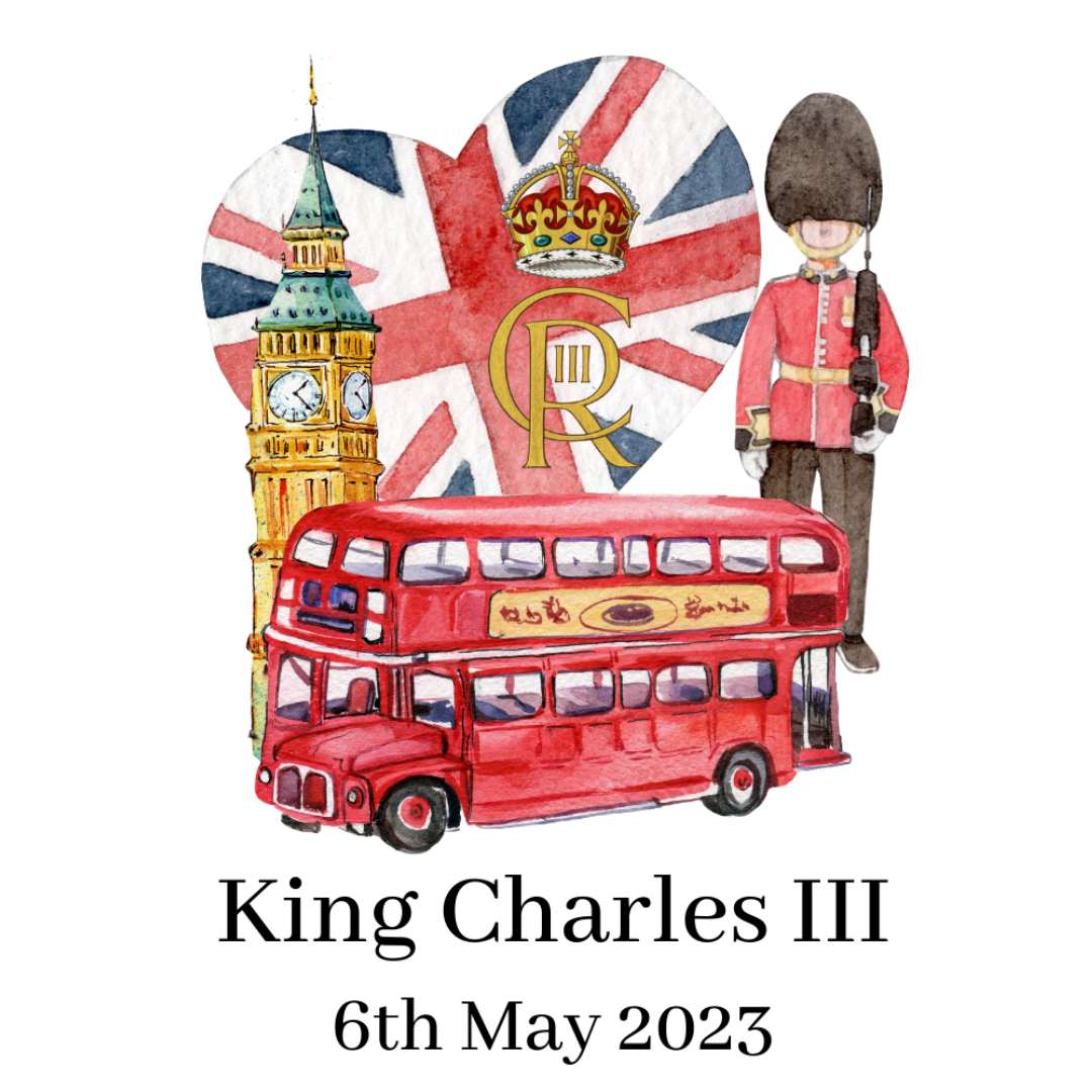 Second Ave 20ft King Charles III Royal Coronation Great Britain Union Jack London Celebration Decoration 20pcs Bunting